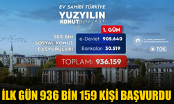 Bakan Kurum: Yüzyılın Konut Projesi Başvurularında İlk Gün 936 Bin 159 Kişi Başvurdu