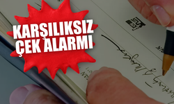 Sakarya'da karşılıksız çek alarmı