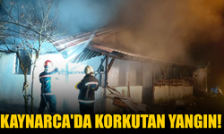 Kaynarca'da korkutan yangın!