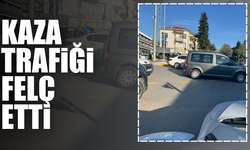 Sedat Kırtatepe Kavşağı’nda kaza meydana geldi