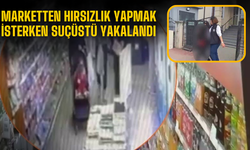 Sakarya’da market hırsızı kadın suçüstü yakalandı!