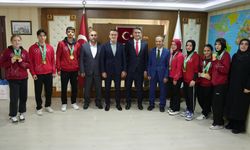 Müdür Boz, Dünya Şampiyonu Sporcuları Ağırladı