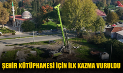 Şehir Kütüphanesi İçin İlk Kazma Vuruldu