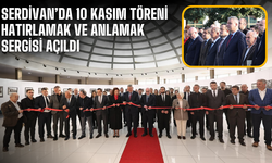 Serdivan’da 10 Kasım Anması: “Hatırlamak ve Anlamak” Sergisi Ziyarete Açıldı