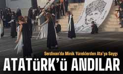 Serdivan’da Minik Yüreklerden Ata’ya Saygı