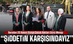 Sakarya Barosundan 20 Kasım Dünya Çocuk Hakları Günü Mesajı