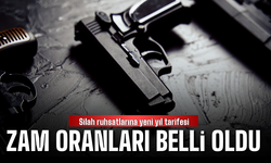 Silah ruhsatlarına yeni yıl tarifesi