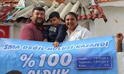 Tekirdağ'da SMA'lı Hulusi Sert için yürütülen kampanya tamamlandı