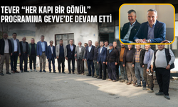 Tever, “Her Kapı Bir Gönül” Programıyla Geyve’de Vatandaşlarla Buluştu