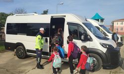 Uzunköprü'de okul servisleri denetlendi