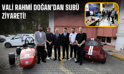 Vali Rahmi Doğan’dan SUBÜ ziyareti