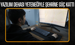 Yazılım dehası yeteneğiyle şehrine güç kattı