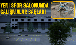 Yeni spor salonunda çalışmalar başladı!