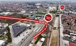 Yenikent trafiğini çarşıya direk bağlayacak duble yol ve köprü geliyor!