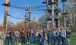 Macera Parkı’nda uluslararası öğrenciler keyifli anlar yaşadı