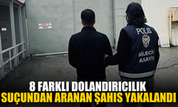 8 Farklı Dolandırıcılık Suçundan Aranan Şahıs Yakalandı