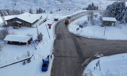 Uludağ'da kar kalınlığı 6 santimetreye geriledi