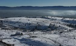 Kar ve Güneş Kartpostallık Manzaralar Oluşturdu