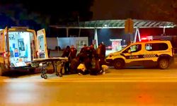 Bursa'da otomobilin çarptığı yaya ağır yaralandı