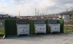 Geyve Belediyesi’nden Konteynere Yeşil Dokunuş