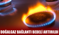 Doğalgaz bağlantı ve hizmet bedeli artırıldı