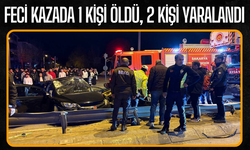Sakarya'da iki otomobilin çarpıştığı kazada 1 kişi öldü, 2 kişi yaralandı