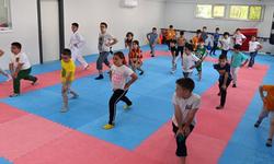 Karate, jimnastik ve tenis kursları yoğun ilgi görüyor