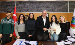 SAÜ Beton Kano Takımı’ndan Başkan Osman Çelik’e Ziyaret