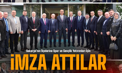 Sakarya’nın İlçelerine Spor ve Gençlik Yatırımları İçin Protokol İmzalandı