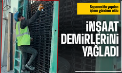 Kolon demirleri beton öncesi WD-40 ile yağlandı!
