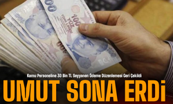 Kamu Personeline 30 Bin TL Seyyanen Ödeme Düzenlemesi Geri Çekildi