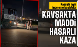 Yazlık Kavşağı’nda Trafik Kazası: Maddi Hasar Oluştu