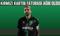 Kırmızı Kartın Faturası Ağır Oldu