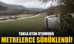 Metrelerce sürüklendi!