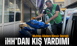 İHH'dan Muhtaç Ailelere Kömür Desteği