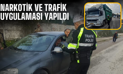 Sakarya Nehri Kenarında Narkotik ve Trafik Uygulaması Yapıldı