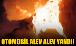 Seyir Halindeki Otomobil Alev Aldı