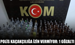 Polis kaçakçılığa izin vermiyor: 1 gözaltı