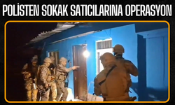Polisten sokak satıcılarına operasyon