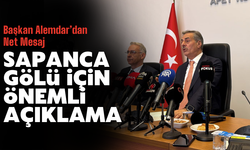 Sapanca Gölü’nde Tartışmalar Büyürken Alemdar’dan Net Mesaj