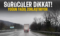 Sürücüler dikkat: Olumsuz hava şartları trafiği etkiliyor!