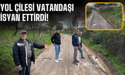 Yol çilesi vatandaşı isyan ettirdi
