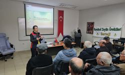 Zeytin üreticilerine hijyen eğitimi verildi