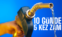 Akaryakıta 10 Günde 5. Zam!