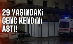 29 yaşındaki genç kadın kendini astı!