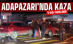 Adapazarı’nda SUV ile toplu taşıma aracı çarpıştı: 5 yaralı
