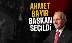 Ahmet Bayır Başkan olarak seçildi