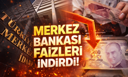Merkez Bankası faizleri indirdi!