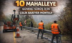 Büyükşehir’den kuzey mahallelerine güvenli sürüş hamlesi: 10 mahallede çelik bariyer