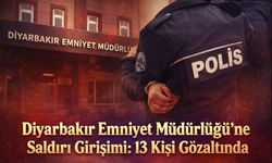 Diyarbakır Emniyet Müdürlüğü’ne Saldırı Girişimi: 13 Kişi Gözaltında